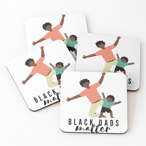 Item preview, black dads matter designed and sold by artjojo.