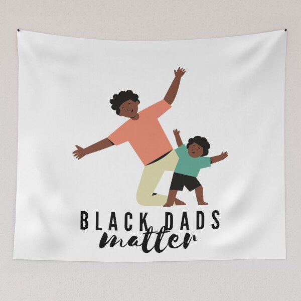 Item preview, black dads matter designed and sold by artjojo.