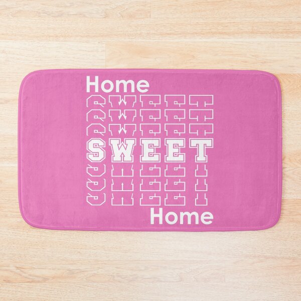 Item preview, Home Sweet Home | Retro Homebody Home Decor - Pink designed and sold by 4wordsmovement.