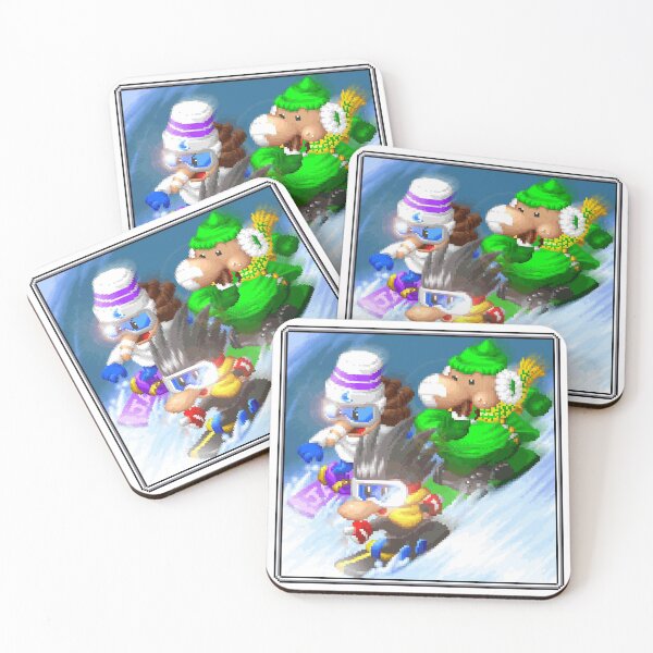 Item preview, Battle race down the snowy mountain designed and sold by ChillerTyp.