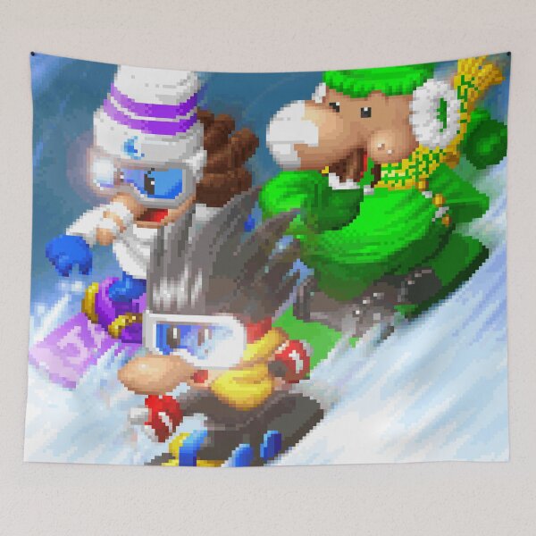 Item preview, Battle race down the snowy mountain designed and sold by ChillerTyp.
