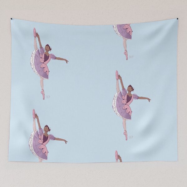 Item preview, Sugar Plum Fairy (blue background)  designed and sold by Alex Tal.