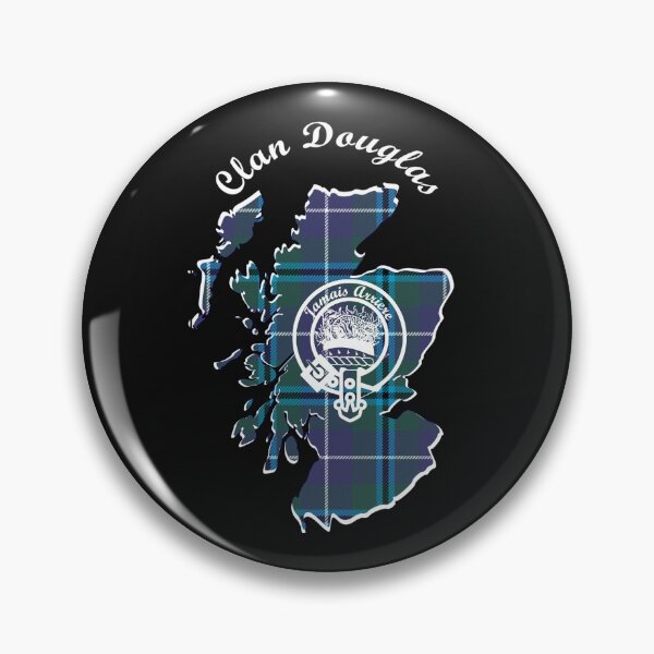 Item preview, Clan Douglas Scotland Map Crest designed and sold by BagTown Clans.