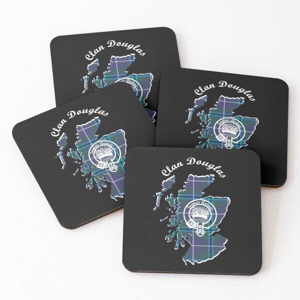 Item preview, Clan Douglas Scotland Map Crest designed and sold by BagTown Clans.