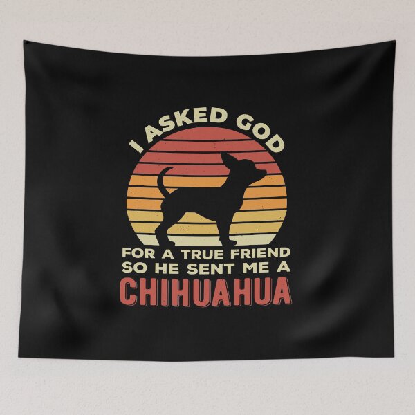 Item preview, True Friend Chihuahua Funny designed and sold by artworkbyrihen.