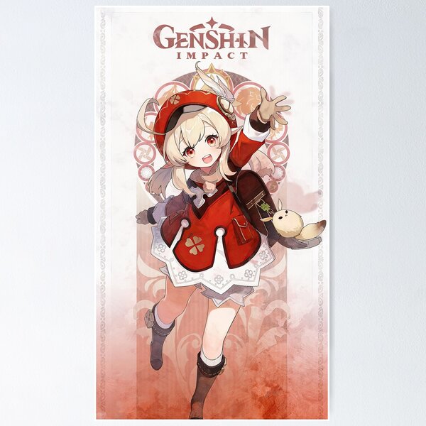 Item preview, Klee Genshin Impact designed and sold by Saikishop.