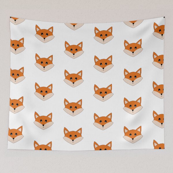 Item preview, Cute Furry Fox Face designed and sold by DeliliahDoodles.
