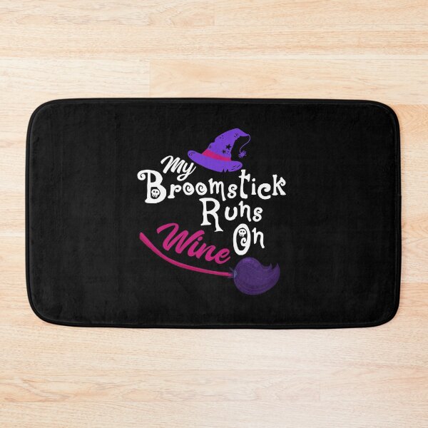 Item preview, My Broomstick Runs On Wine designed and sold by Tema EL.
