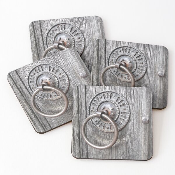 Item preview, Oak Church Door with iron Turn Handle and nails designed and sold by rbguy1960.