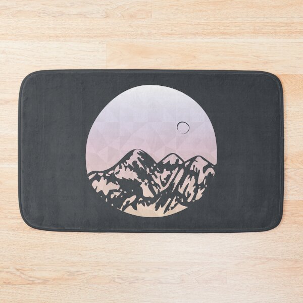 Item preview, Mountain range triangle pattern designed and sold by frangipaniarts.