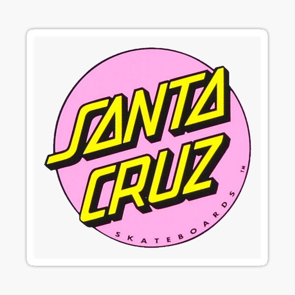 Rose Santa Cruz Sticker