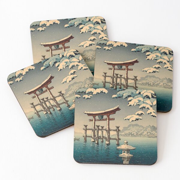 Item preview, Snow At Miyajima - Tsuchiya Koitsu designed and sold by magicmagnet.