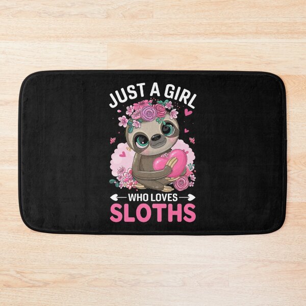 Item preview, Just a Girl Who Loves Sloths Funny Sloths Lover Gift idea designed and sold by Best Designer.