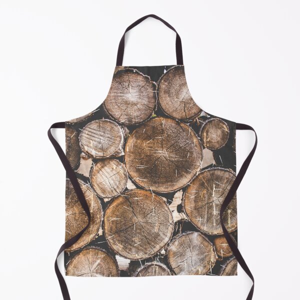 Item preview, Cut Wood Logs Fresh Smell Of Saw Dust Pattern designed and sold by loveoceanair.