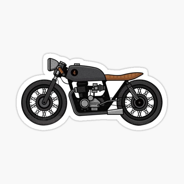 Cafe Racer Biker BMW Boxer 2V sticker adesivi vintage scrambler bobber pegatinas