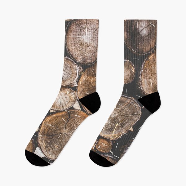 Item preview, Cut Wood Logs Fresh Smell Of Saw Dust Pattern designed and sold by loveoceanair.