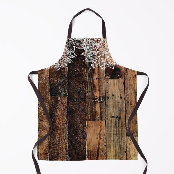 Item preview, rustic country farmhouse chic vintage lace barnwood designed and sold by LEILA ART SPACE.