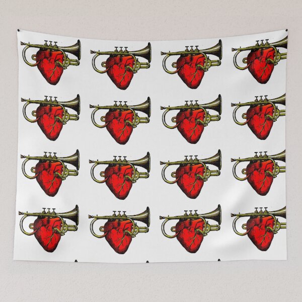 Item preview, Trumpet heart designed and sold by -ADE-.
