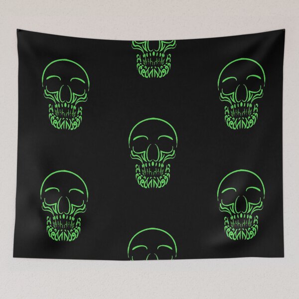 Item preview, Skull Pinstripe designed and sold by Goose Motors.