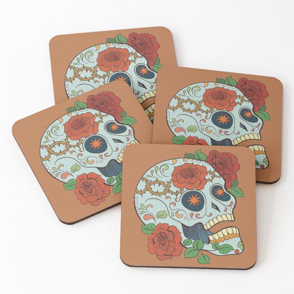 Item preview, Calavera Roses designed and sold by Arthur Wendler.