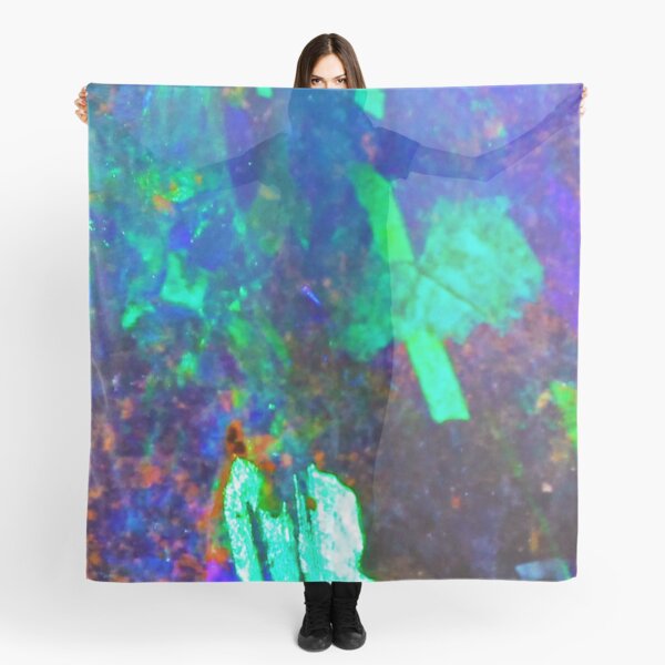 Australian Opal Gem Pattern Scarf