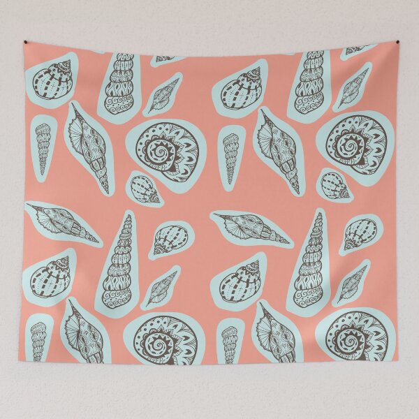 Item preview, Beach Seashells designed and sold by rasters-vectors.
