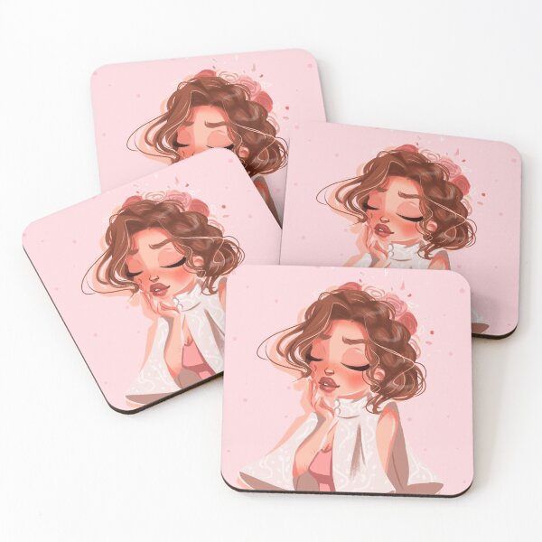 Item preview, Flover girl illustration designed and sold by SomikArt.