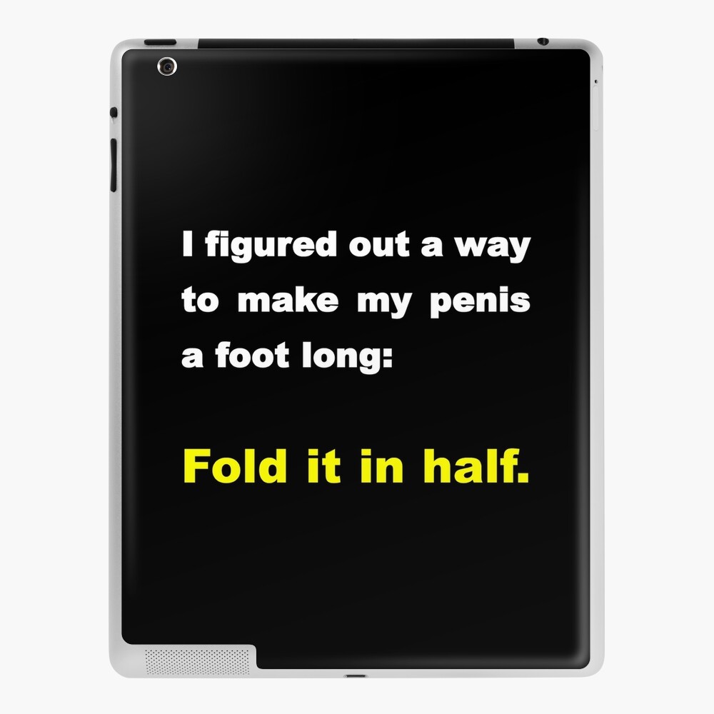 Foot-Long Penis Joke Apparel and Accessories Art Board Print for