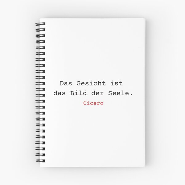 Item preview, Das Gesicht ist das Bild der Seele. Zitat aus Cicero. designed and sold by Vintage-TM.