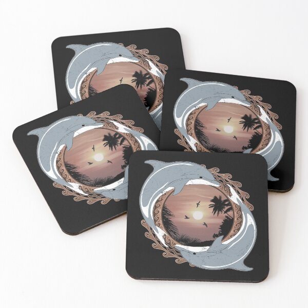 Item preview, Dolphins designed and sold by NicGrayGraphic.