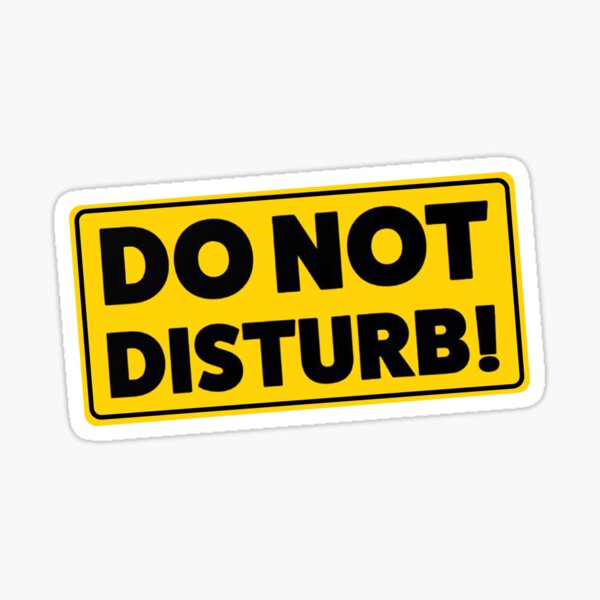 Item preview, DO NOT DISTURB! designed and sold by yinon-h.