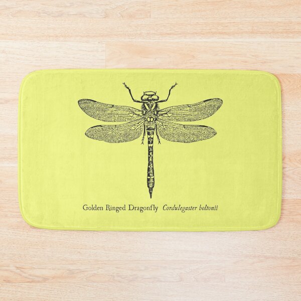 Item preview, Golden Ringed Dragonfly - Vintage Scientific Illustration designed and sold by coalfrog.