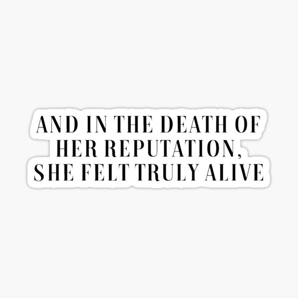 reputation— taylor swift Sticker