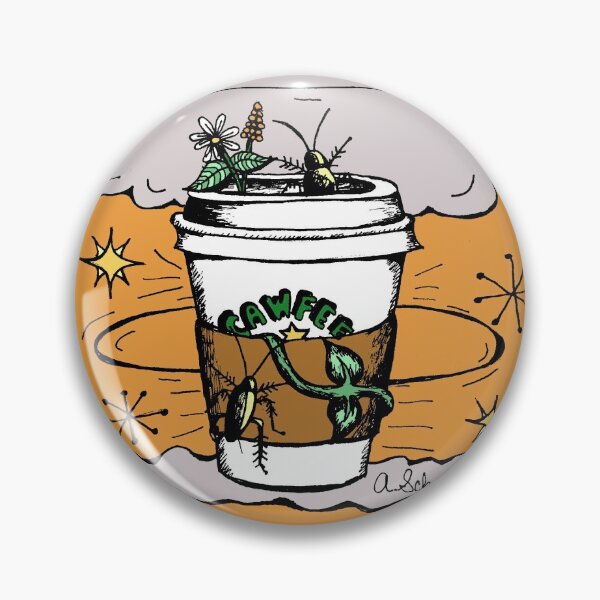 Item preview, Apocalyptic Cockroach Spice Latte designed and sold by Intergalactic Unicorn: Art by Anna Schmidt.