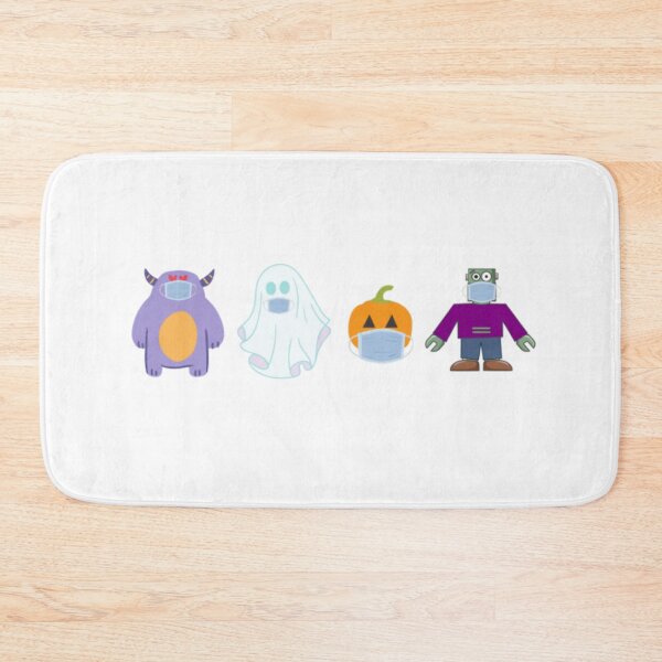 Item preview, Halloween Monsters In Quarantine Masks designed and sold by FLUMPYFINGERS.