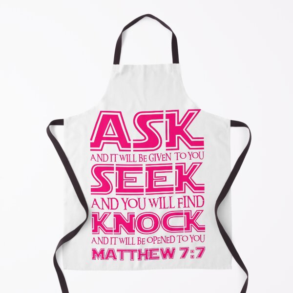 Item preview, Matthew 7:7 designed and sold by plushism.