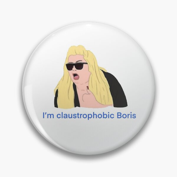 Item preview, The GC - Gemma Collins funny meme Im claustrophobic Boris designed and sold by A. Love.