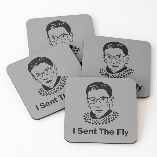 Item preview, I SENT THE FLY 2 | RBG | RUTH BADER GINSBURG | MIKE PENCE FLY | Vice Presidential Debate Fly on Pence's Head 2020 designed and sold by pierrelaidesign.
