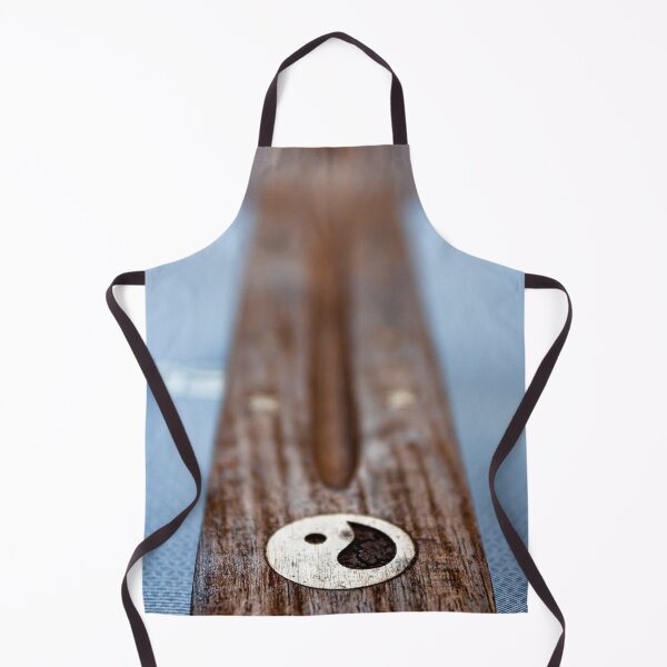 Item preview, Wooden ying yang incense sticks support designed and sold by Life-s-A-Hike.