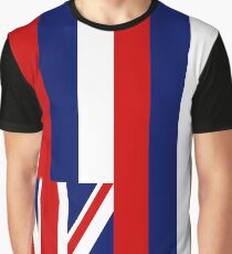 Hawaii State Flag - (Vertical) Graphic T-Shirt