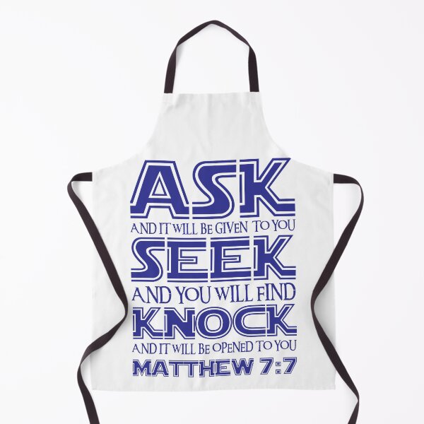 Item preview, Matthew 7:7 designed and sold by plushism.