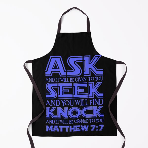 Item preview, Matthew 7:7 designed and sold by plushism.