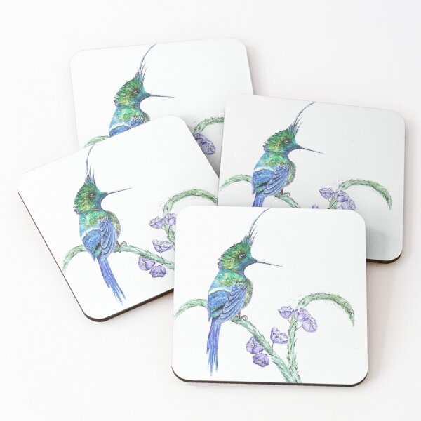 Artikelvorschau, Kolibri Aquarell entworfen und verkauft von Tracy  Churchill.