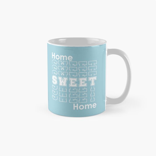 Item preview, Home Sweet Home | Retro Homebody Home Decor - Blue designed and sold by 4wordsmovement.