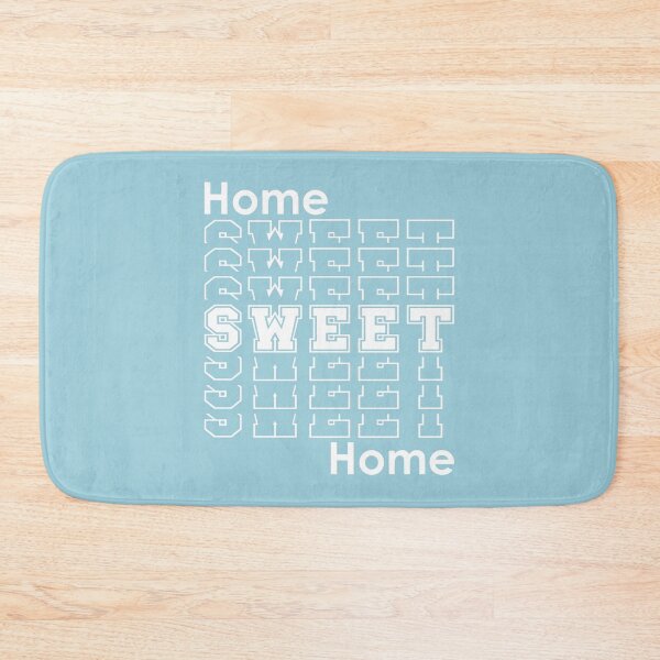 Item preview, Home Sweet Home | Retro Homebody Home Decor - Blue designed and sold by 4wordsmovement.