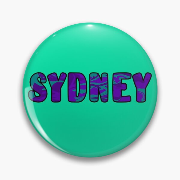 Artikelvorschau, Sydney Custom Name entworfen und verkauft von EuropaPrints.