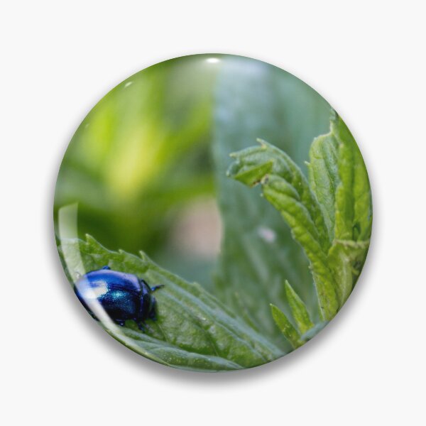 Item preview, Bug on a mint plant designed and sold by Life-s-A-Hike.