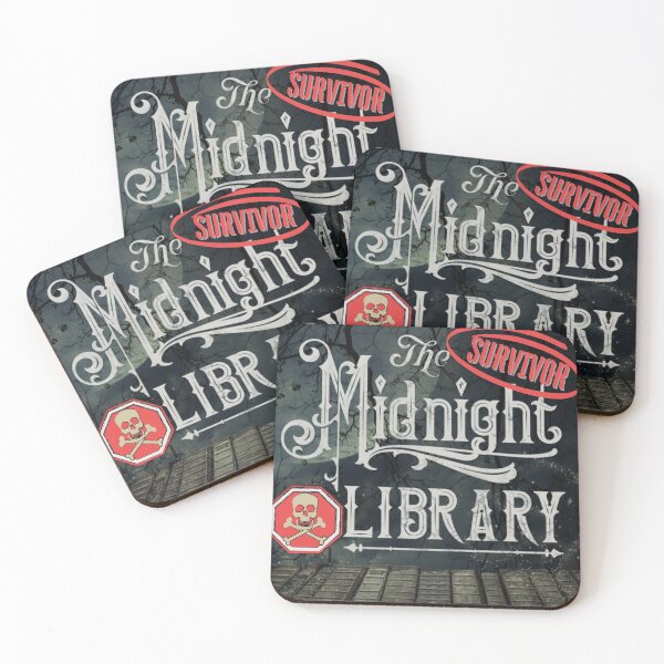 Item preview, Midnight Library SURVIVOR! designed and sold by The Midnight Market.