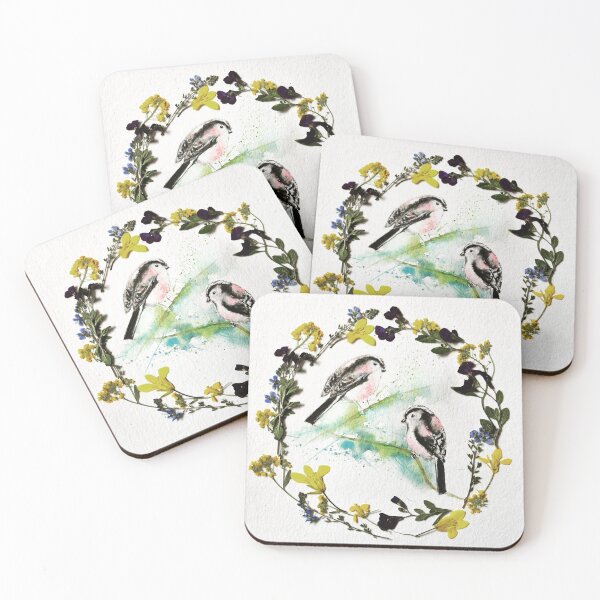 Item preview, Long tailed tit watercolour  designed and sold by Tracy  Churchill.