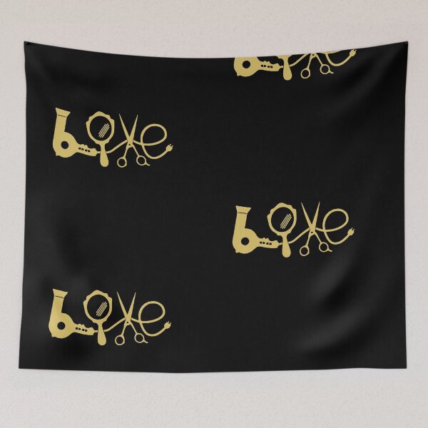 Item preview, Love For Hair Stylists designed and sold by Sinfamous.
